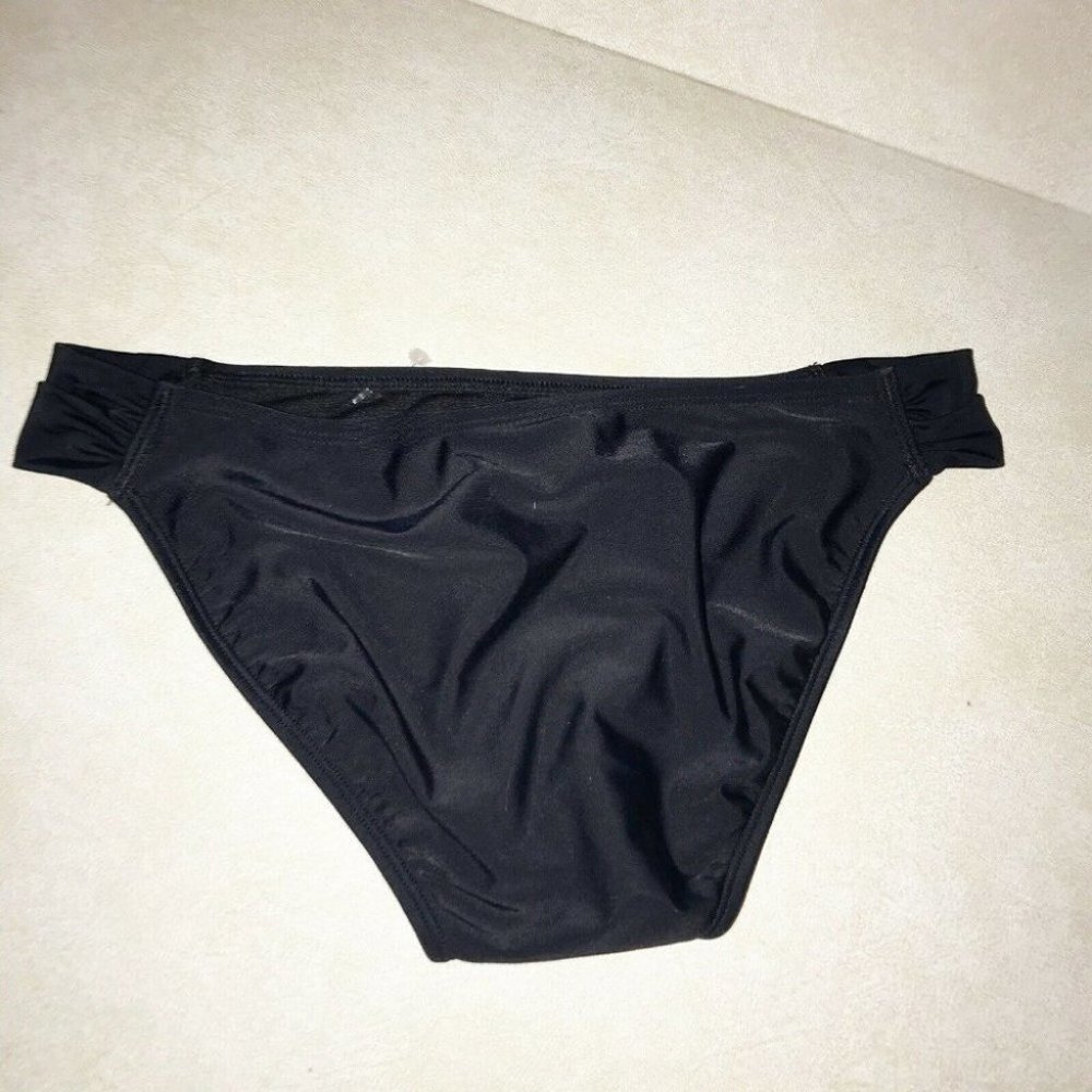 American Beach Swim Black Tankini Top & Bottom Set Womens Size S New - Picture 8 of 12